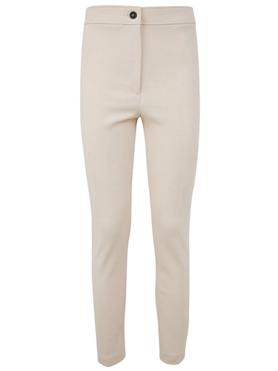 Shop Seventy Slim Trousers In White