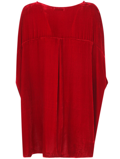 Shop Bianco Levrin Rene Round Neck Shirt In Red