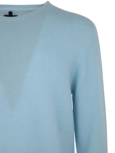 Shop Md75 Cashmere Crew Neck Sweater In Blue