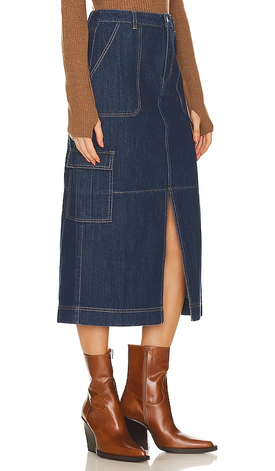 Shop Rails Tasha Denim Skirt In Blue