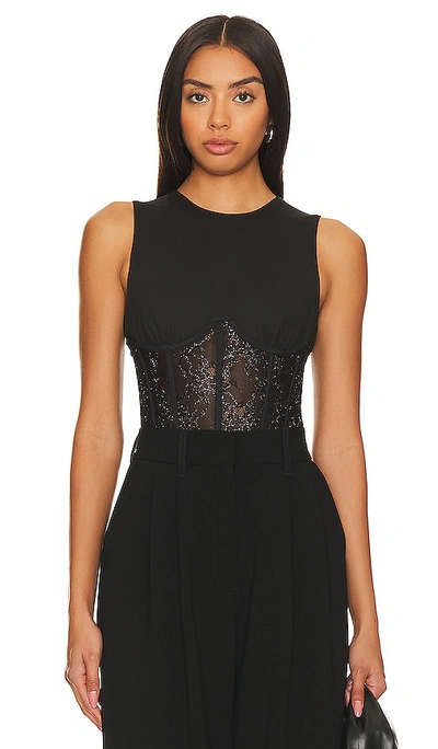 Cami Nyc Yazia Bodysuit In Black