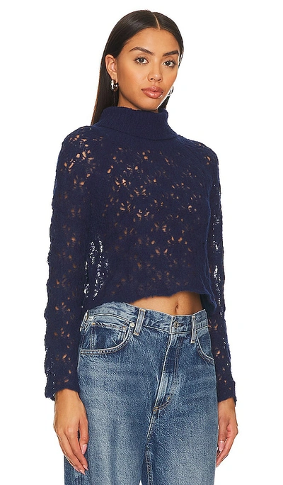 Shop Ayni Karay Sweater In Navy