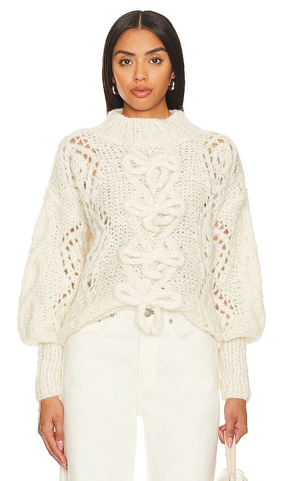 Shop Ayni Sinpa Sweater In Ivory