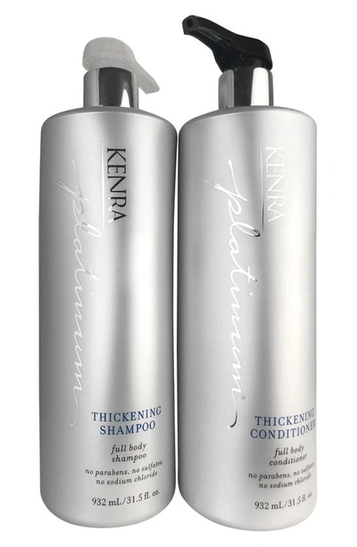 Shop Kenra Platinum Thickening Shampoo & Conditioner Set $66 Value