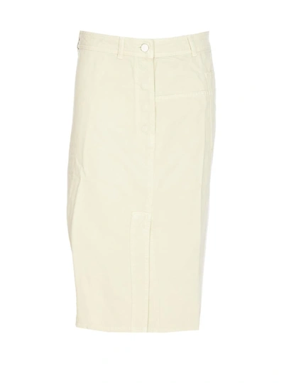 Shop Lemaire Skirts In White