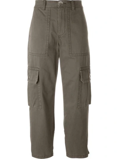Shop Marc By Marc Jacobs Cargo Trousers In Green