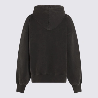 Shop (d)ivision (di)vision Black Cotton Sweatshirt
