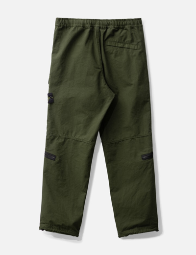 Shop Stone Island Ripstop Cargo Pants In Green