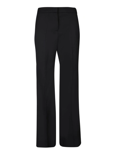 Lardini Quentin Black Trousers In Pink