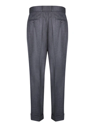 Shop Officine Generale Trousers In Grey
