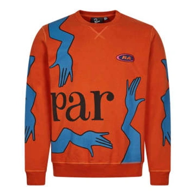 Shop By Parra Early Grab Sweatshirt In Orange