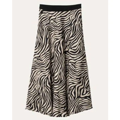 Shop Delicate Love Sara Skirt Zebra Cement