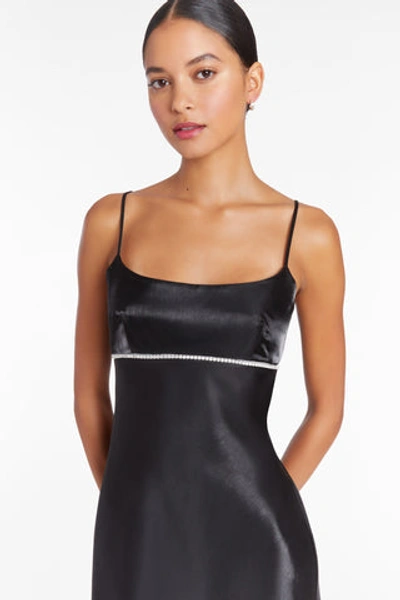 Shop Amanda Uprichard Kiersten Dress In Black