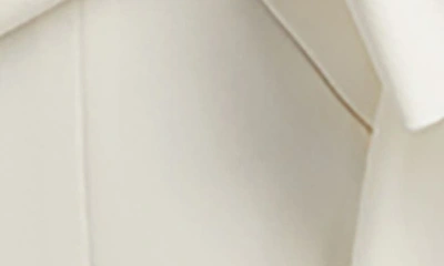 Shop Tadashi Shoji Bow Detail Strapless Crepe Jumpsuit In Ivory