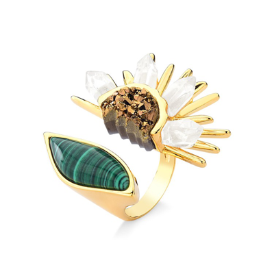 Shop M. Dolores Girassol Ring In Gold