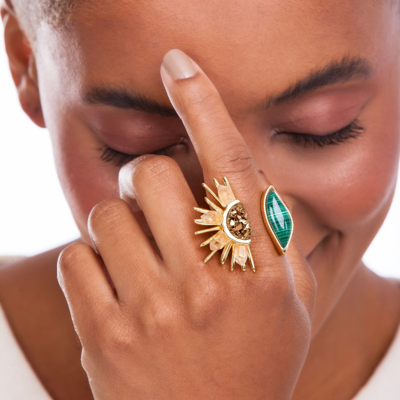 Shop M. Dolores Girassol Ring In Gold