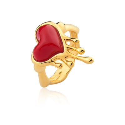 Shop M. Dolores Delirio Ring Iconic In Gold