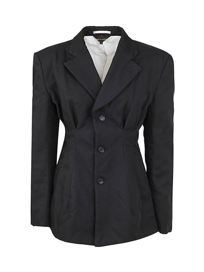 Shop Comme Des Garçons Ladies` Jacket Clothing In Black