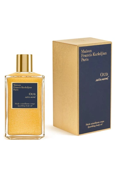 Maison Francis Kurkdjian Oud Satin Mood Sparkling Body Oil