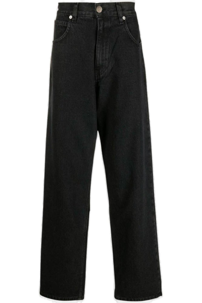 Shop Société Anonyme Baggys Corduroy Trousers In Black