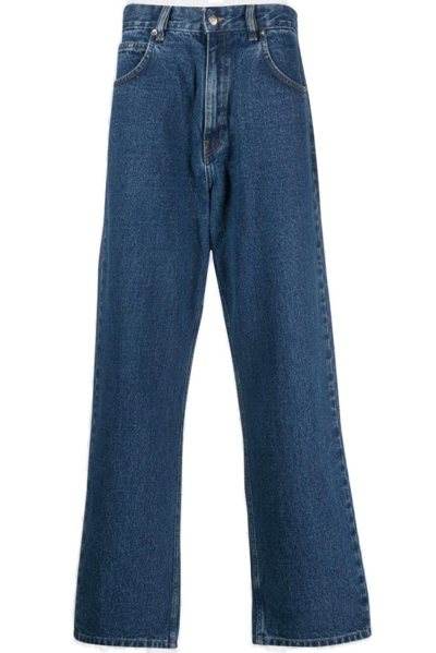 Shop Société Anonyme Baggys Corduroy Trousers In Blue