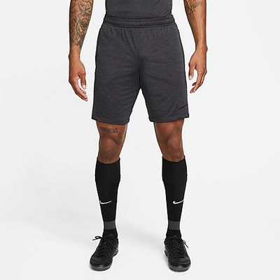 Shop Nike Men's Academy Dri-fit Global Football Shorts In Black/black