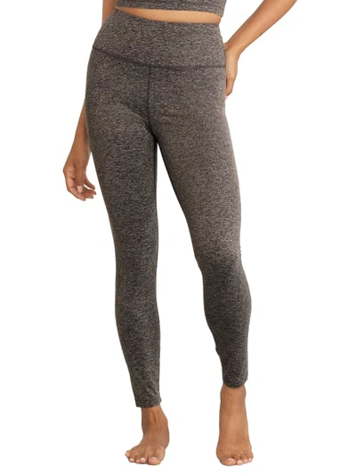 Shop Body Up Get Twisted Leggings In Black Heather
