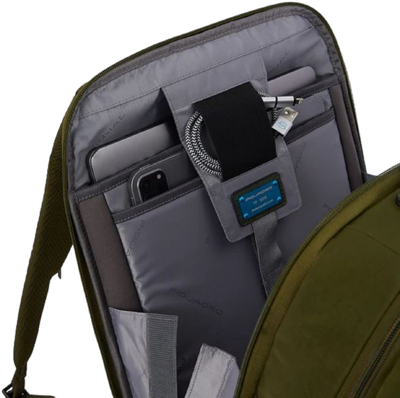 Shop Piquadro Fast-check 15.6" Computer Backpack In Green