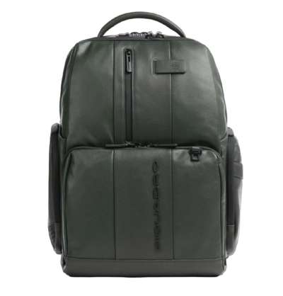 Shop Piquadro Fast-check Backpack In Green
