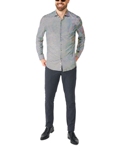 Shop Opposuits Men's Long-sleeve Disco-baller Shirt In Miscellane