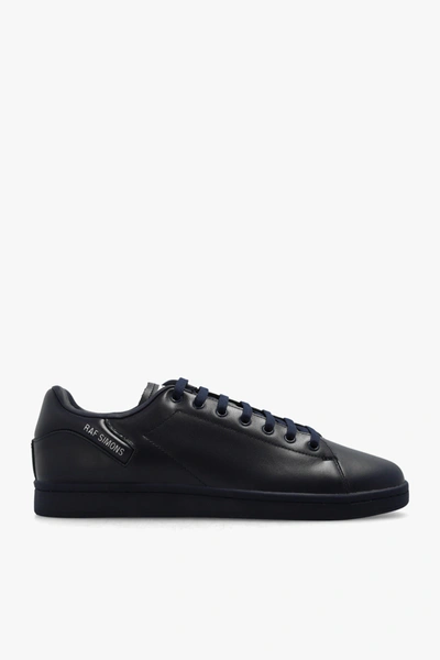 Shop Raf Simons Navy Blue ‘orion' Sneakers In New