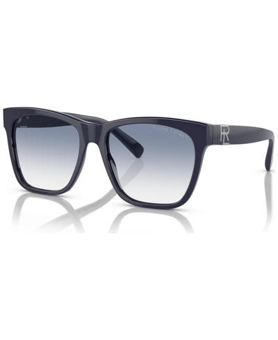 Shop Ralph Lauren Women's Sunglasses, The Ricky Ii In Blue