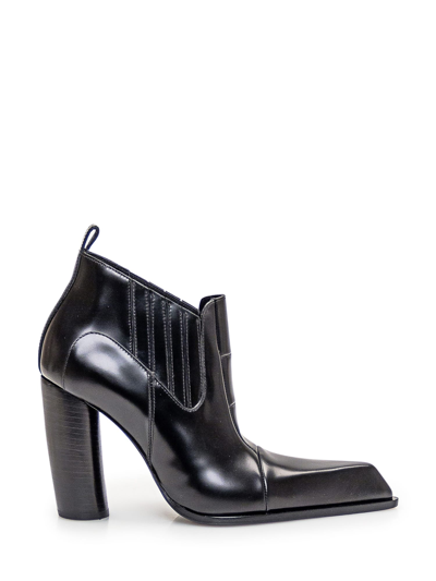 Shop Off-white Ankle Boot Moon In Black Black