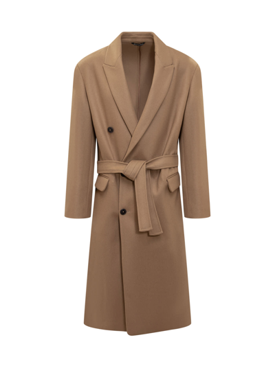 Shop Costumein Christian Coat In Marroncino