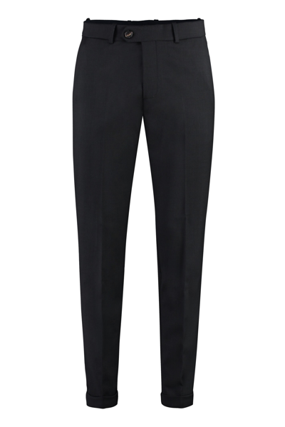 Shop Rrd - Roberto Ricci Design Terzilio Chino Pants In Wool Blend In Black