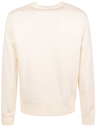 Polo Ralph Lauren Long Sleeve Pullover In Bianco