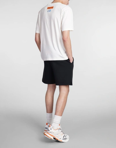 Shop Heron Preston Nf Ex-ray Recycled Cotton Logo T-shirt In White