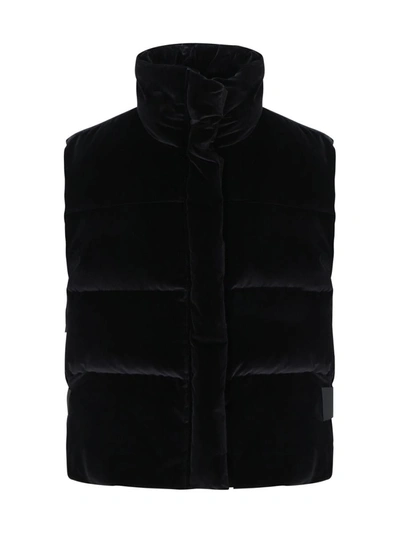 Shop Msgm Down Jackets In Black