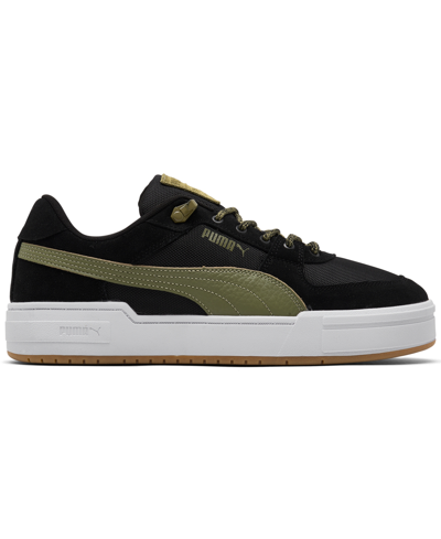Shop Puma Men's Ca Pro Trail Casual Sneakers From Finish Line In Black,olive