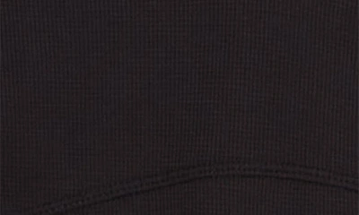 Shop Z By Zella Record Time Notch Neck Long Sleeve T-shirt In Black