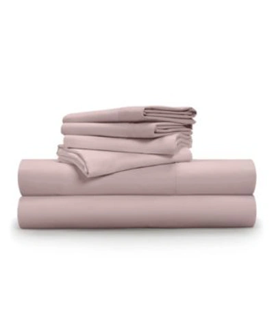 Shop Pillow Gal Luxe Soft Smooth Sheet Set In Plum