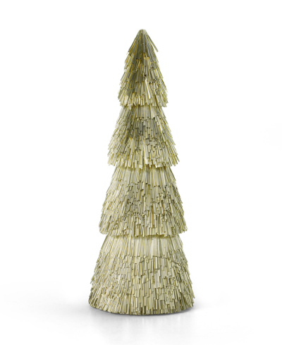Shop Seasonal Pipa 12'' Tree In Champagne
