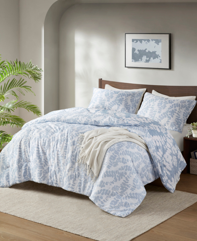 Shop 510 Design Aria Floral Print Reversible 2-pc. Comforter Set, Twin/twin Xl In Blue