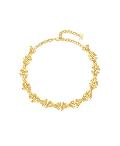 Shop Classicharms Butterfly Statement Necklace In Gold