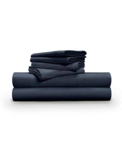 Pillow Guy Tencel Soft Smooth Sheet Sets In Dark Navy