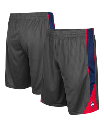 Colosseum Charcoal Uconn Huskies Turnover Shorts In Charcoal