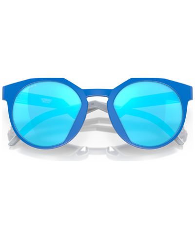 Shop Oakley Unisex Hstn Sunglasses, Mirror Oo9464 In Matte Sapphire