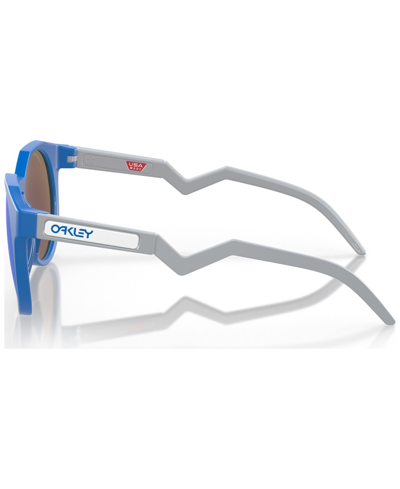 Shop Oakley Unisex Hstn Sunglasses, Mirror Oo9464 In Matte Sapphire