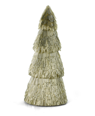 Shop Seasonal Pipa 10'' Tree In Champagne