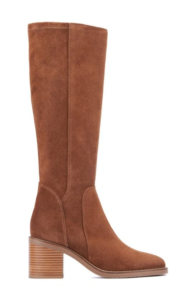 Aquatalia Jasmina Weatherproof Knee High Boot In Brandy